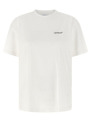 Camiseta de algodón blanca