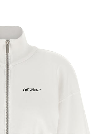 White Cotton Sweatshirt