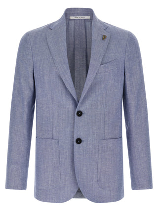 Blue Wool Blazer