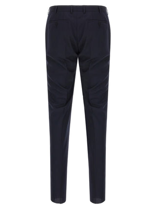 Blue Wool Two-Piece Suit