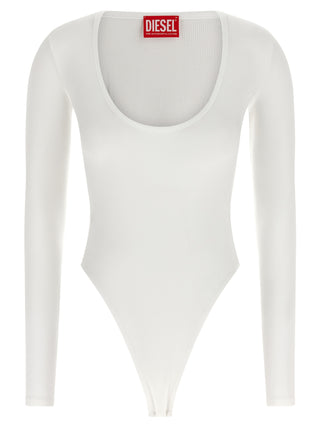 White Viscose Bodysuit
