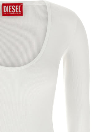 White Viscose Bodysuit