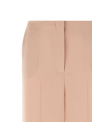 Multicolor Acetate Casual Pants