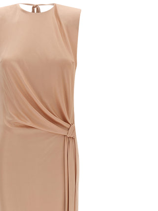 Multicolor Viscose Long Dress