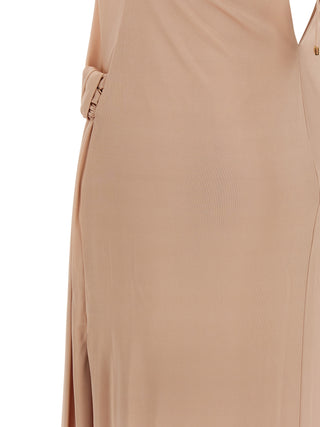 Multicolor Viscose Long Dress