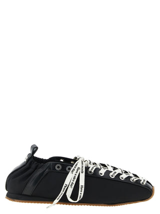 Black Polyamide Ballet Flats