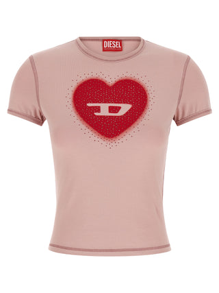 Camiseta de algodón multicolor