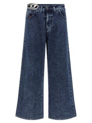 Blue Cotton Jeans Denim