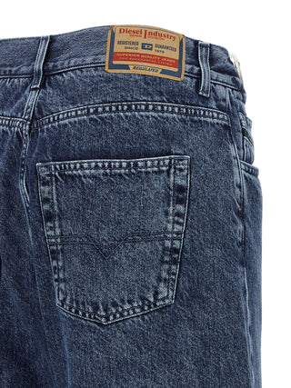 Blue Cotton Jeans Denim