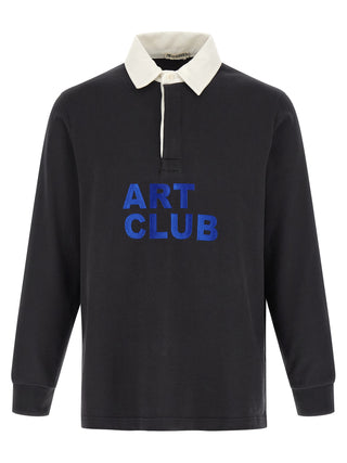 Polo de algodón negro