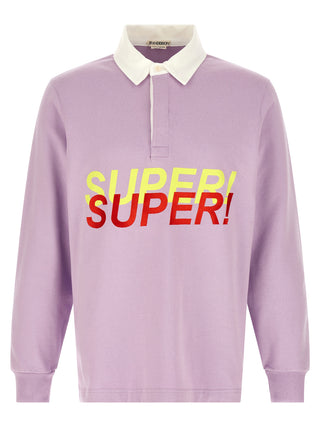 Purple Cotton Polo Shirt