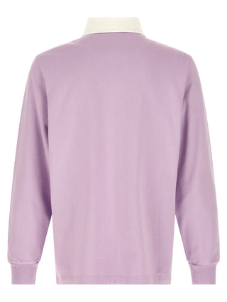 Purple Cotton Polo Shirt