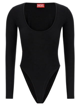 Black Viscose Bodysuit