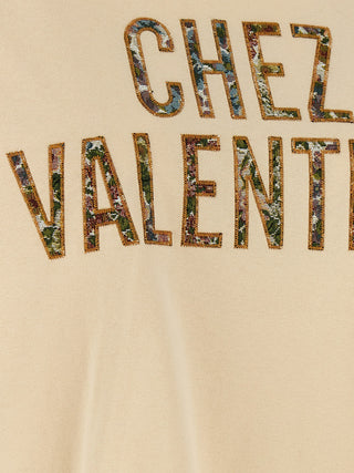 Beige Cotton T-Shirt