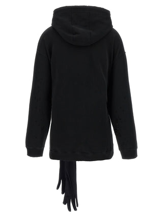 Black Cotton Short Dress