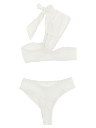 White Polyamide Bikini