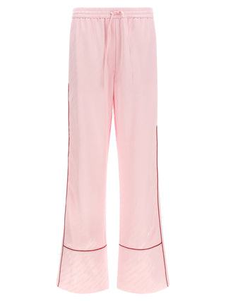 Multicolor Viscose Casual Pants