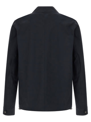 Blue Polyamide Shell Jacket