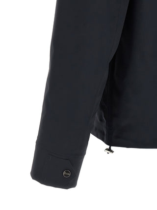 Blue Polyamide Shell Jacket
