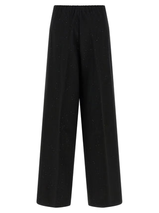 Black Viscose Pants