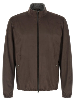 Brown Polyester Jacket