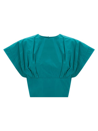 Bicolor Polyester Blouse