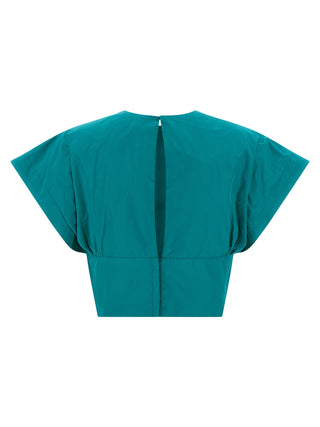 Bicolor Polyester Blouse