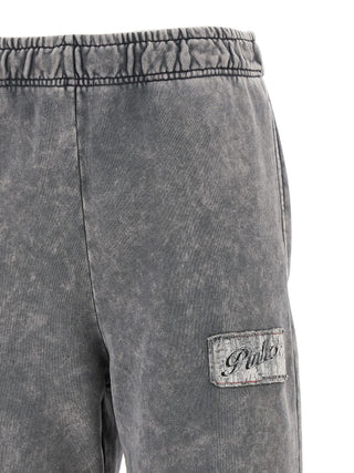 Gray Cotton Joggers (Workout Pants)