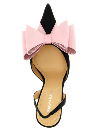 Multicolor Satin High Heel Pumps