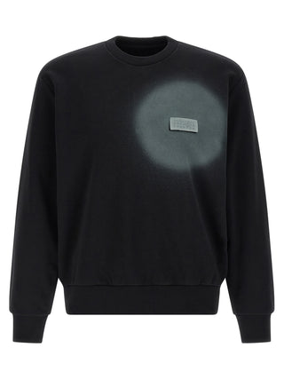 Black Cotton Sweatshirt