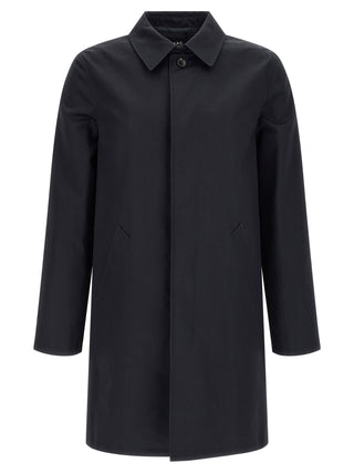 Blue Cotton Coat