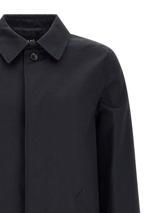 Blue Cotton Coat