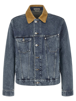 Blue Cotton Denim Jacket