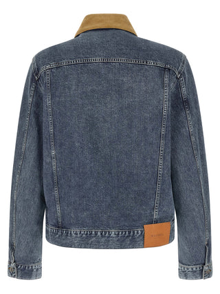 Blue Cotton Denim Jacket