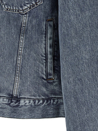 Blue Cotton Denim Jacket