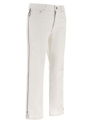White Cotton Jeans Denim