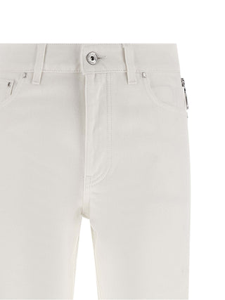 White Cotton Jeans Denim