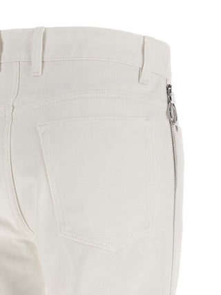 White Cotton Jeans Denim
