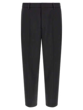 Black Polyester Dress Pants
