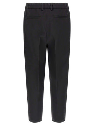 Black Polyester Dress Pants