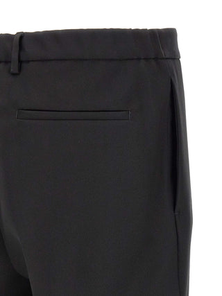 Black Polyester Dress Pants