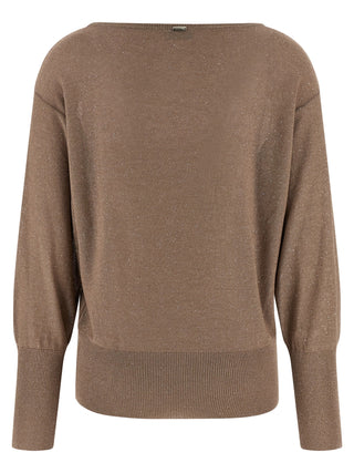 Brown Viscose Cardigan