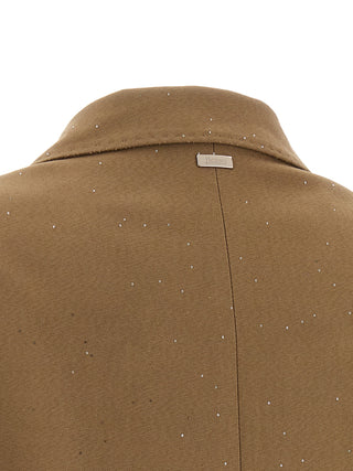 Beige Viscose Blazer