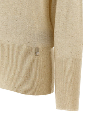 Beige Viscose Cardigan
