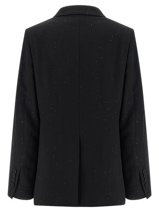 Black Viscose Blazer