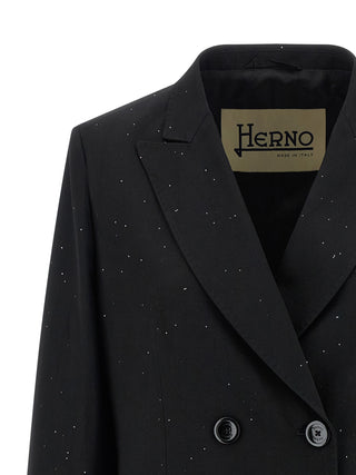 Black Viscose Blazer