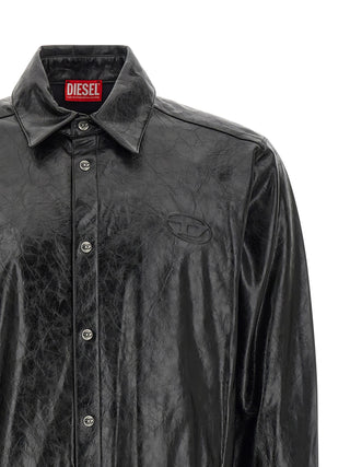 Blusa de viscosa negra
