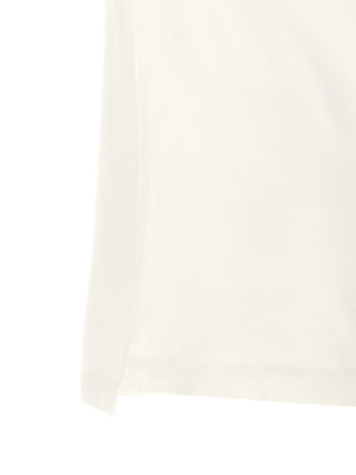 White Cotton Polo Shirt