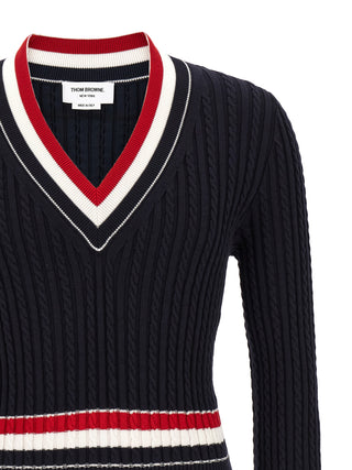 Blue Cotton Cardigan