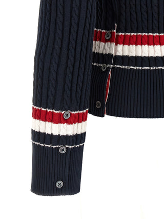 Blue Cotton Cardigan